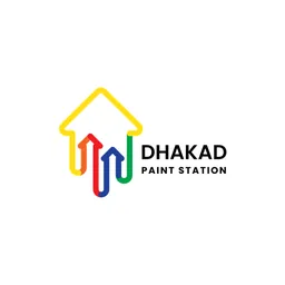 Dhakad Paint Station logo
